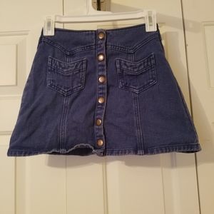Denim skirt